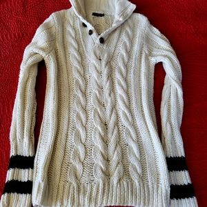 Dolce and Gabbana Men's cable knit sweater